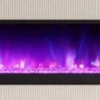 Brand New High End 54" BY 14" LED FIREPLACE INSERT 15 COLORS & MULTIPLE SETTINGS + Remote $799 NEW BNIB 