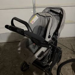 Summer stroller with carseat/base