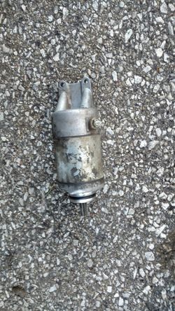 Suzuki gsxr starter old school