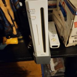 Nintendo Wii With Two Controllers