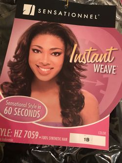 NEW Instant Weave Wig by Sensational 1B