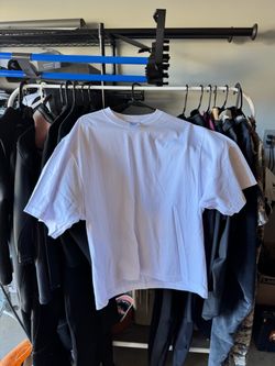 Shakawear - 7.5 oz Max Heavyweight cropped Tee - white&off black