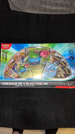 Pokémon TCG Venusaur Ex & Blastoise Ex Premium Collection SEALED Brand New