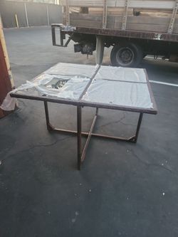 Mesa Cuadrada De Patio