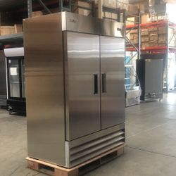 Scratch Dent Commercial 2 Door Restaurant Steel Freezer