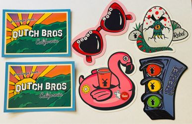 Dutch Bros Stickers!