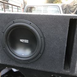 12 Inch RE Subwoofer Ported Box 
