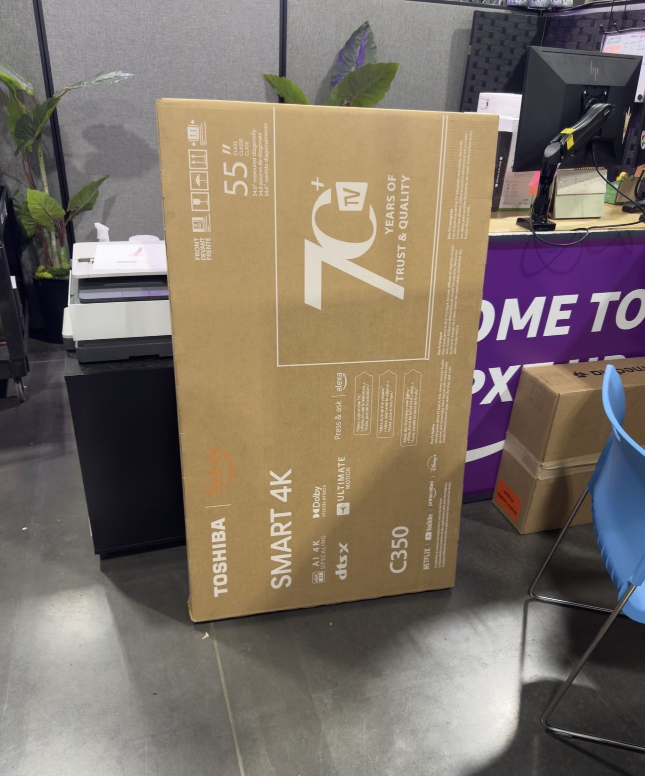 Brand new 55 inch Tv