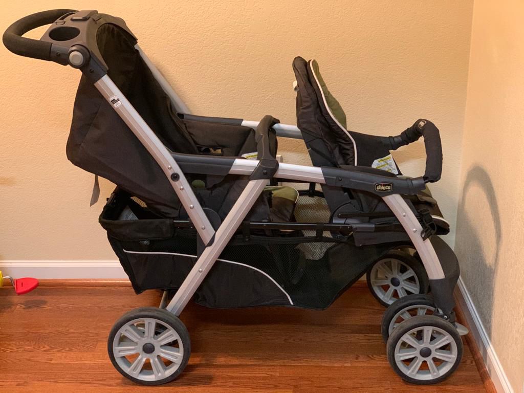 CHICCO Corrina double Stroller (gently Used)like New