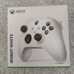 New Xbox Controller Robot White