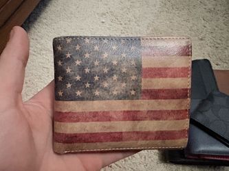 American flag wallet