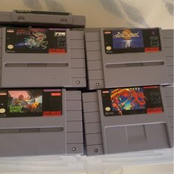 Super Nintendo Tapes 