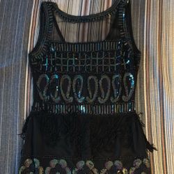 1920s Flapper Dress Size 6-8 Women’s 
