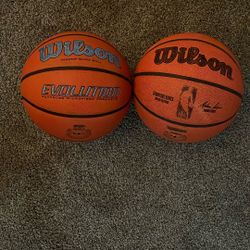 2 Mens 27.5 Basketballs 