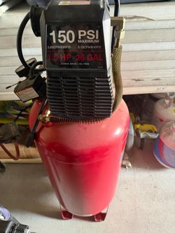 26 Gallon Air Compressor 150 PSI