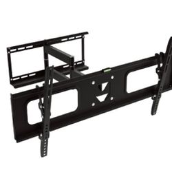 Full Motion TV Mount is a versatile wall mount for most 19” - 80” flat panel or curved displays up to 132 pounds