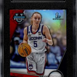 2023 Bowman Chrome U PAIGE BUECKERS refractor SGC 10 1st