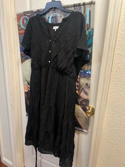 Women’s Luxology XL Black Dress