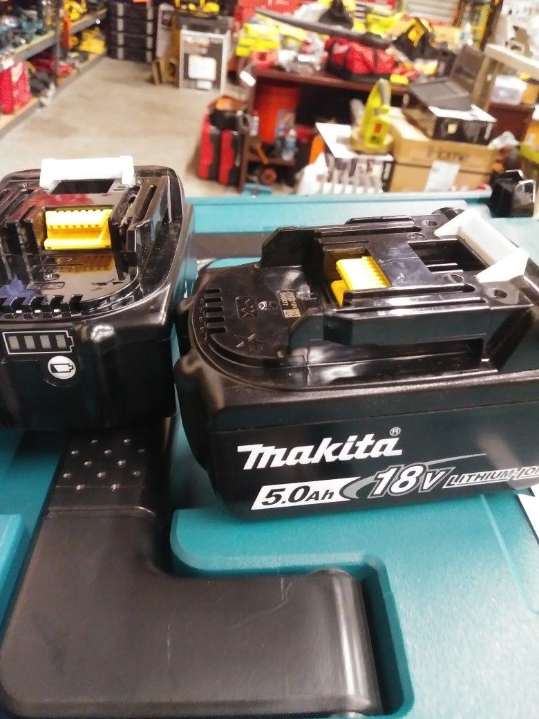 MAKITA 18V LXT LITHIUM-LON 5.0AH BATTERIES NEW EACH ONE POR CADA UNA