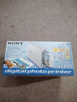 Sony DPP-EX5 Digital Photo Printer Dye Sublimation USB Picture Station 4x6