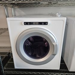 Compact Front Load Clothes Dryer – 3.6 cubic feet Portable Electric Dryer – Apartment RV Small Space Laundry Dryer