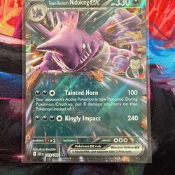 Team Rocket's Nidoking ex - 119/182 - SV10: Destined Rivals (DRI)