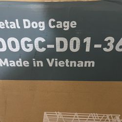 New!!!Black Metal Dog Cage