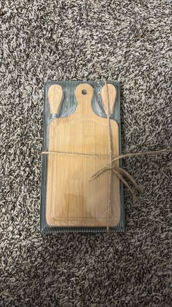 Charcuterie board set
