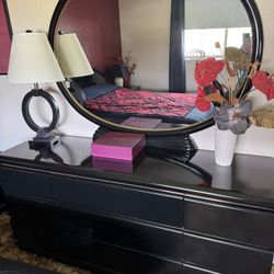 Black Bedroom Set - 5 Pieces