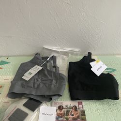 2 pk Momcozy Pumping Bra, Pumping Bra Hands Free~ 2 pk Momcozy brasiel de lactancia