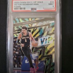 Victor Wembanyama Green Tiger Stripe  NSCC VIP CARD 