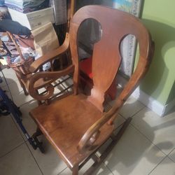 Solid Wood Rocking Chair