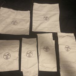 Authentic Hermes Dust Bag 10 count Lot
