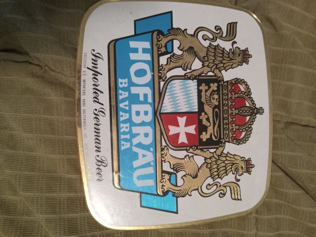 HOFBRAU Imported Beer Sign