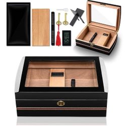 Cigar Box With Humidifier 