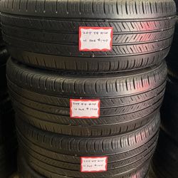 🛞SET OF 4 USED TIRES🛞 205/55/16 KUMHO •PLEASE CALL FOR INFO•