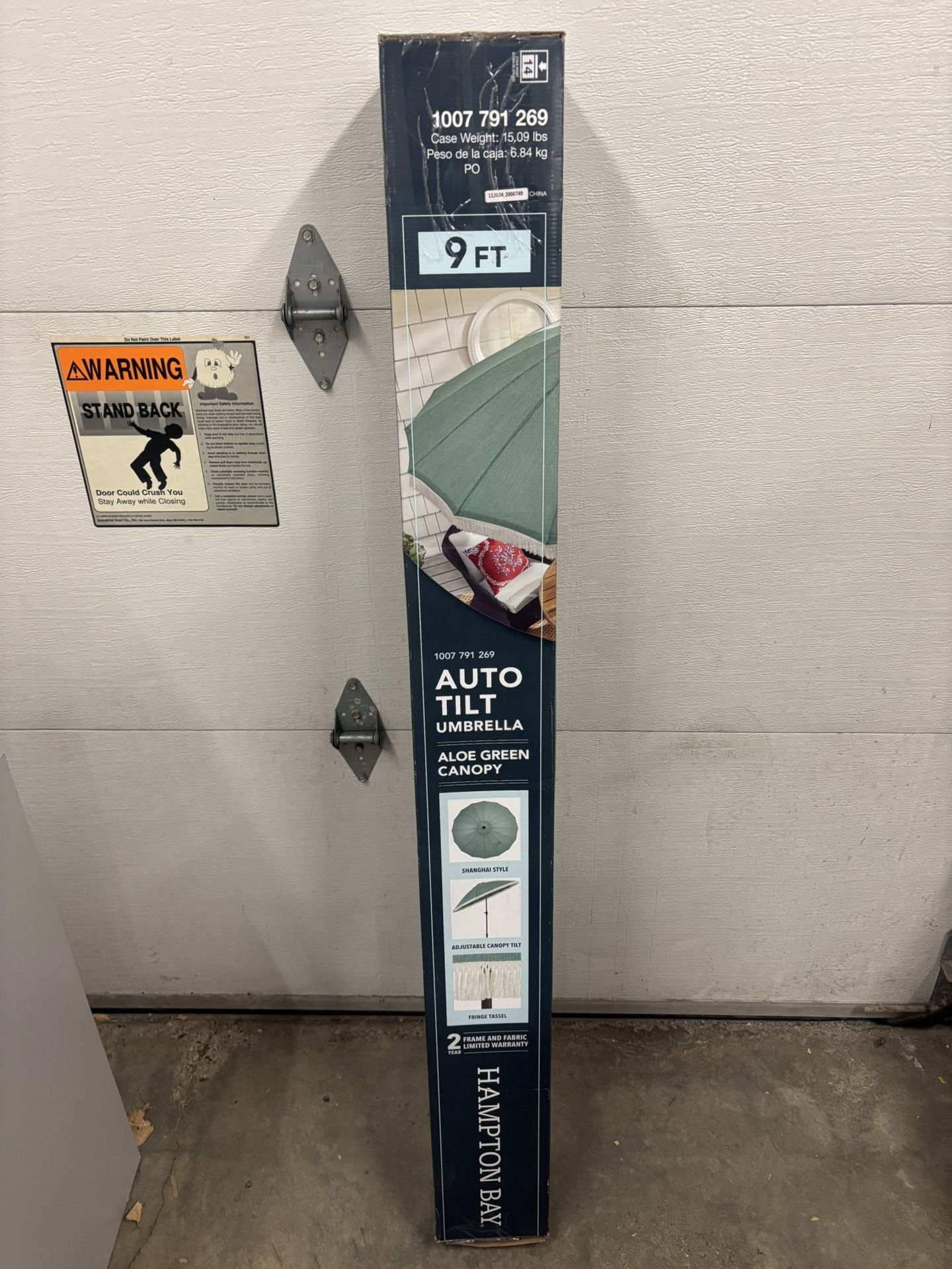 New 9 ft. Aluminum Round Outdoor Patio Umbrella