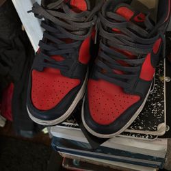 Nike Dunk Navy Red