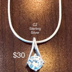 Sterling Silver 925 CZ pendant