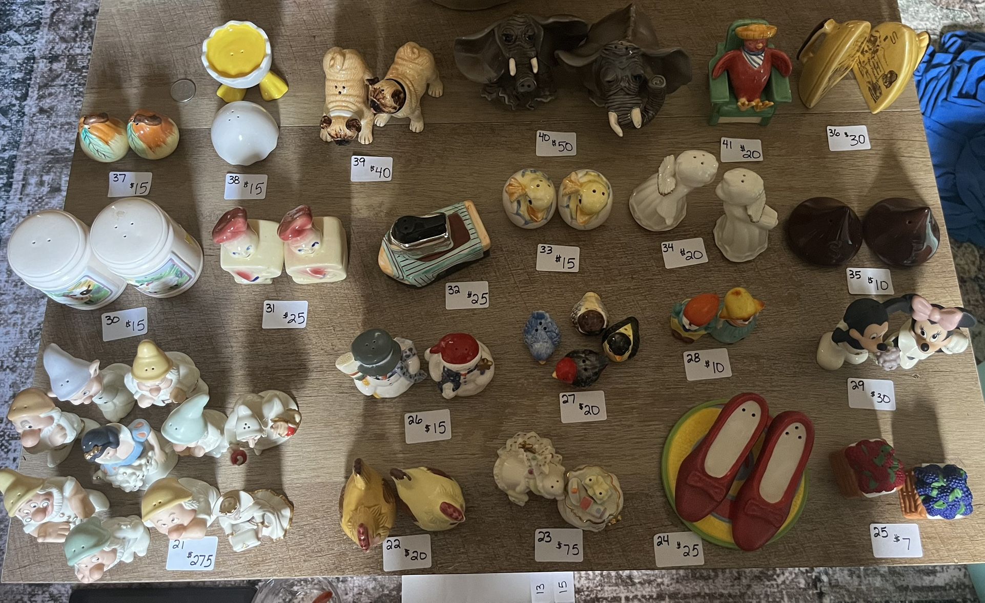 Collectible Salt And Pepper Shakers