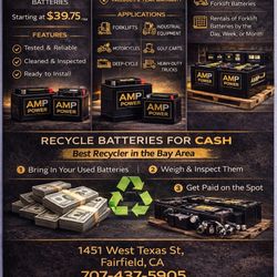 Your One Stop Battery Shop ! 