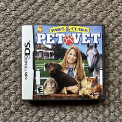 Nintendo DS - Paws And Claws Pet Vet
