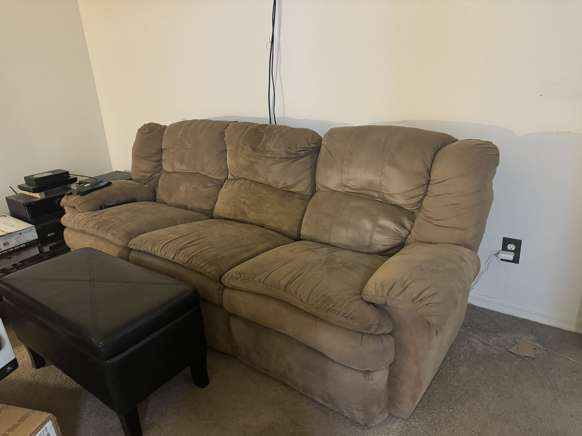 FREE Couch With Reclining Chairs 
