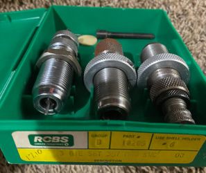Three Die Carbide Roll Crimp Set. OBO