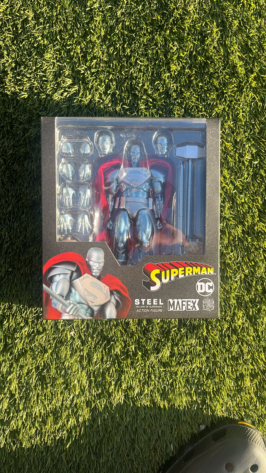 Mafex Superman action figure