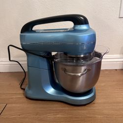 Hamilton Beach 4-Quart 7-Speed Stand Mixer In Blue
