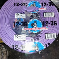12/3 Copper Wire 250 Ft Long 