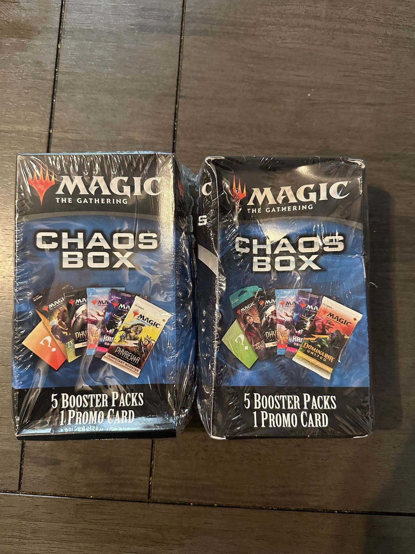 Magic The Gathering ✨ 2025 Chaos Box 5 Set Booster Pcks & 1 Promo Card New X2