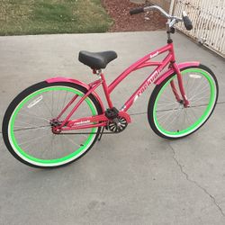 -Brand New Kent Womens 26 inches Beach Cruiser Bicycle-