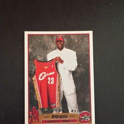 2003 TOPPS Lebron James Rookie Mint + RP